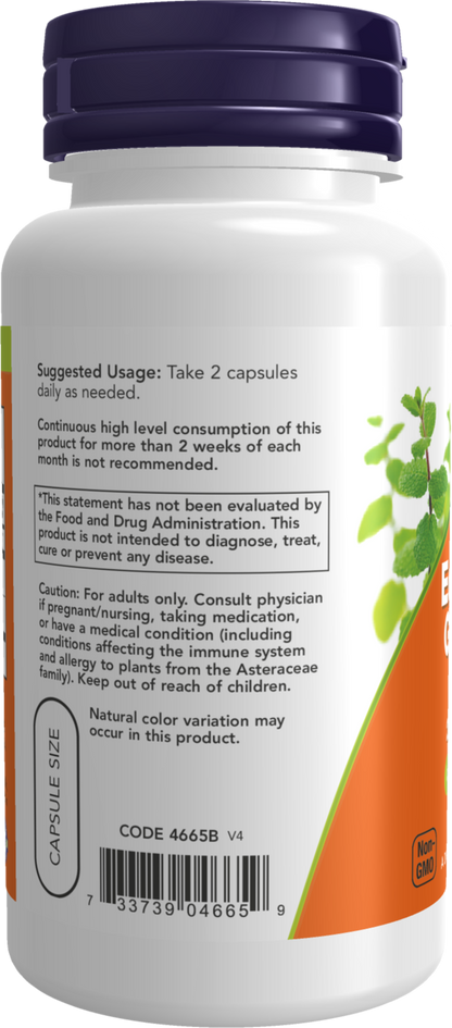 NOW Supplements, Echinacea & Goldenseal Root, Herbal Blend, 100 Veg Caps