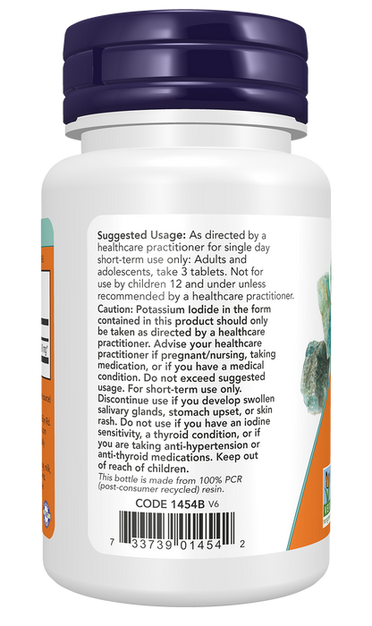NOW Supplements, Potassium Iodide 30 mg, Dietary Supplement, 60 Tabs