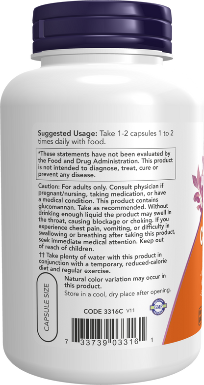 NOW Supplements, Cider Vinegar, w/ Grapefruit, Lecithin, B-6, 180 Veg Caps