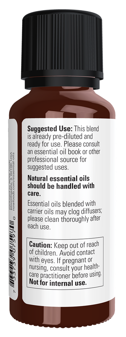 NOW Essential Oils, Rose Absolute in Jojoba, Romantic Scent, 1 fl. oz