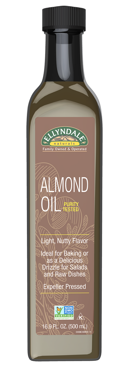 NOW Foods, Almond Oil, Light Nutty Flavor, Expeller Pressed, 16.9 fl. oz