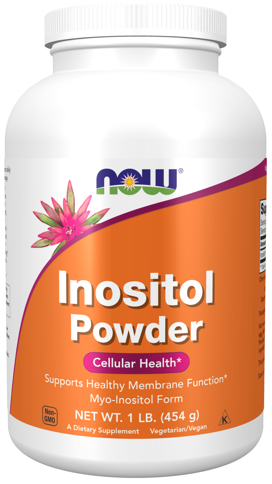 NOW Supplements, Inositol Powder, Cellular Health*, 1-lb