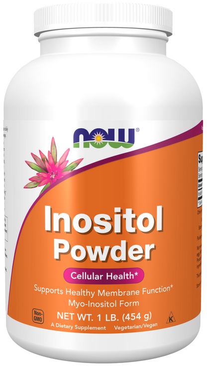 NOW Supplements, Inositol Powder, Cellular Health*, 1-lb
