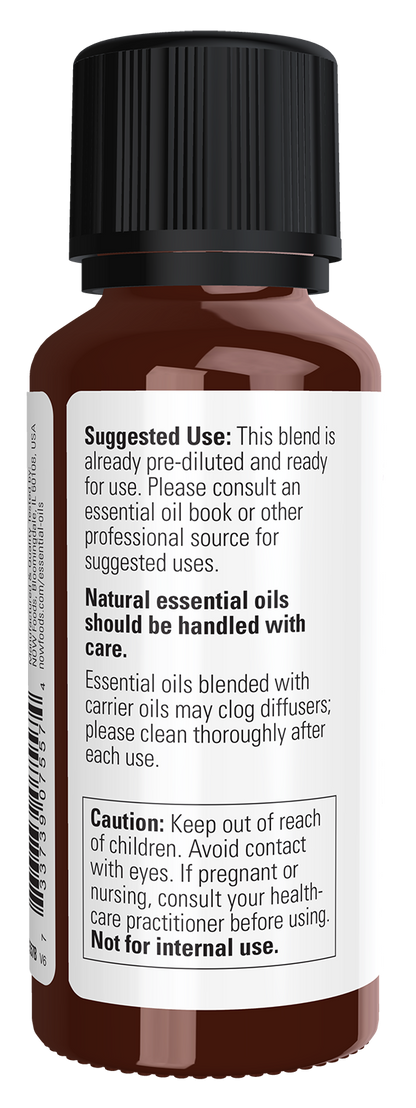 NOW Essential Oils, Jasmine Absolute Oil Blend with Jojoba, 1 fl. oz