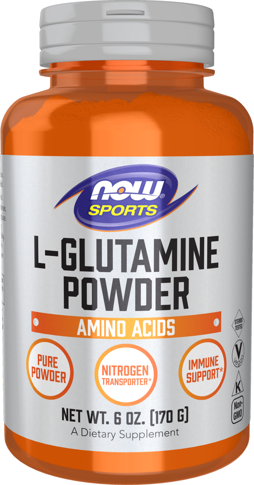 NOW Sports, L-Glutamine Powder, Amino Acid, 6 oz