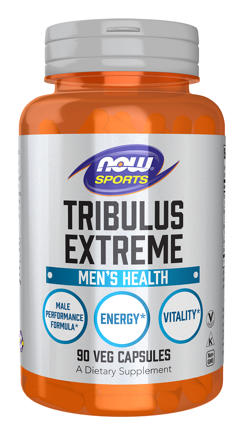 NOW Sports, Tribulus Extreme, Enhanced Vitality*, Men's Health, 90 Veg Caps