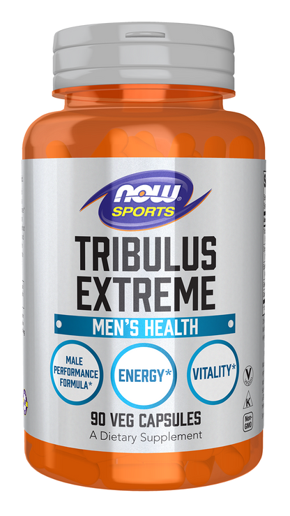 NOW Sports, Tribulus Extreme, Enhanced Vitality*, Men's Health, 90 Veg Caps