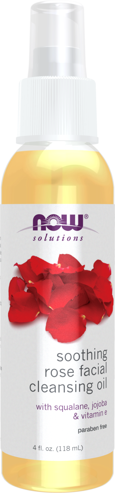NOW Solutions, Soothing Rose Facial Cleansing Oil, 4 fl. oz