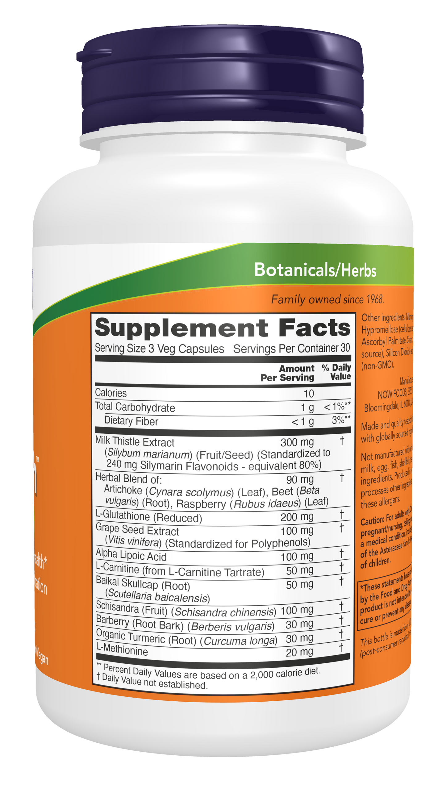 NOW Supplements, Liver Refresh™, with Milk Thistle Extract, 90 Veg Caps