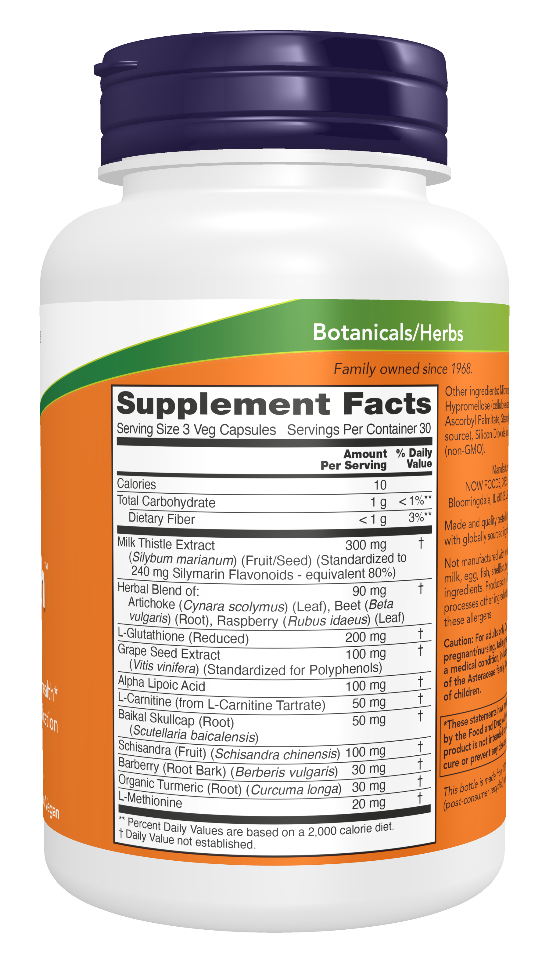 NOW Supplements, Liver Refresh™, with Milk Thistle Extract, 90 Veg Caps
