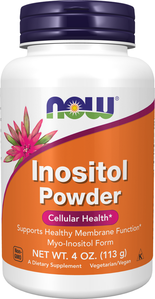 NOW Supplements, Inositol Powder, Cellular Health*, 4-oz