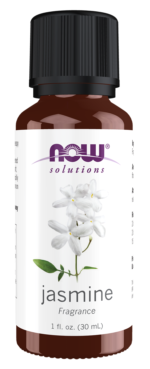 NOW Solutions, Jasmine Fragrance, Romantic Floral Scent, 1 fl. oz