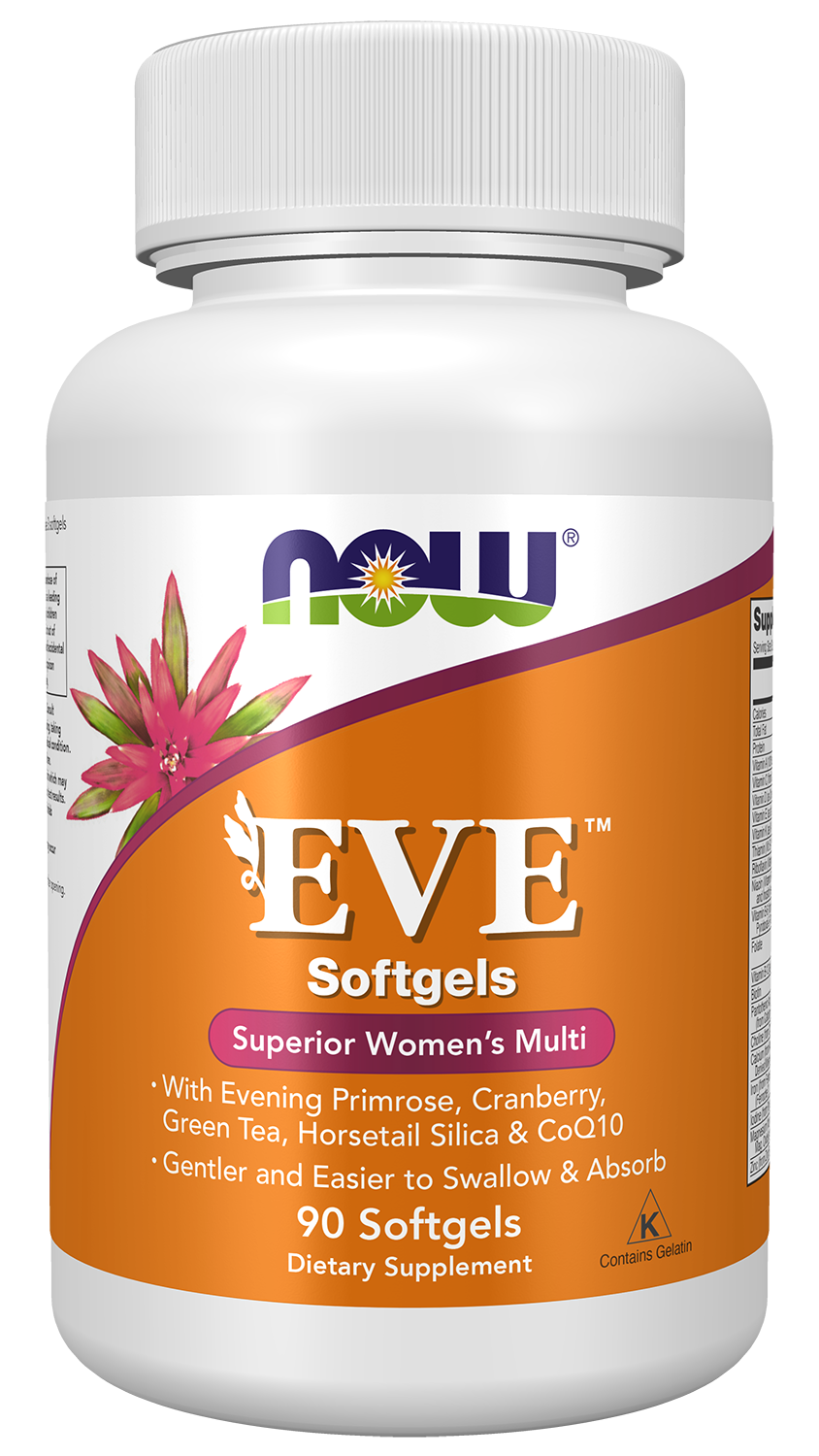 NOW Supplements, Eve™ Women's Multivitamin, 90 Softgels