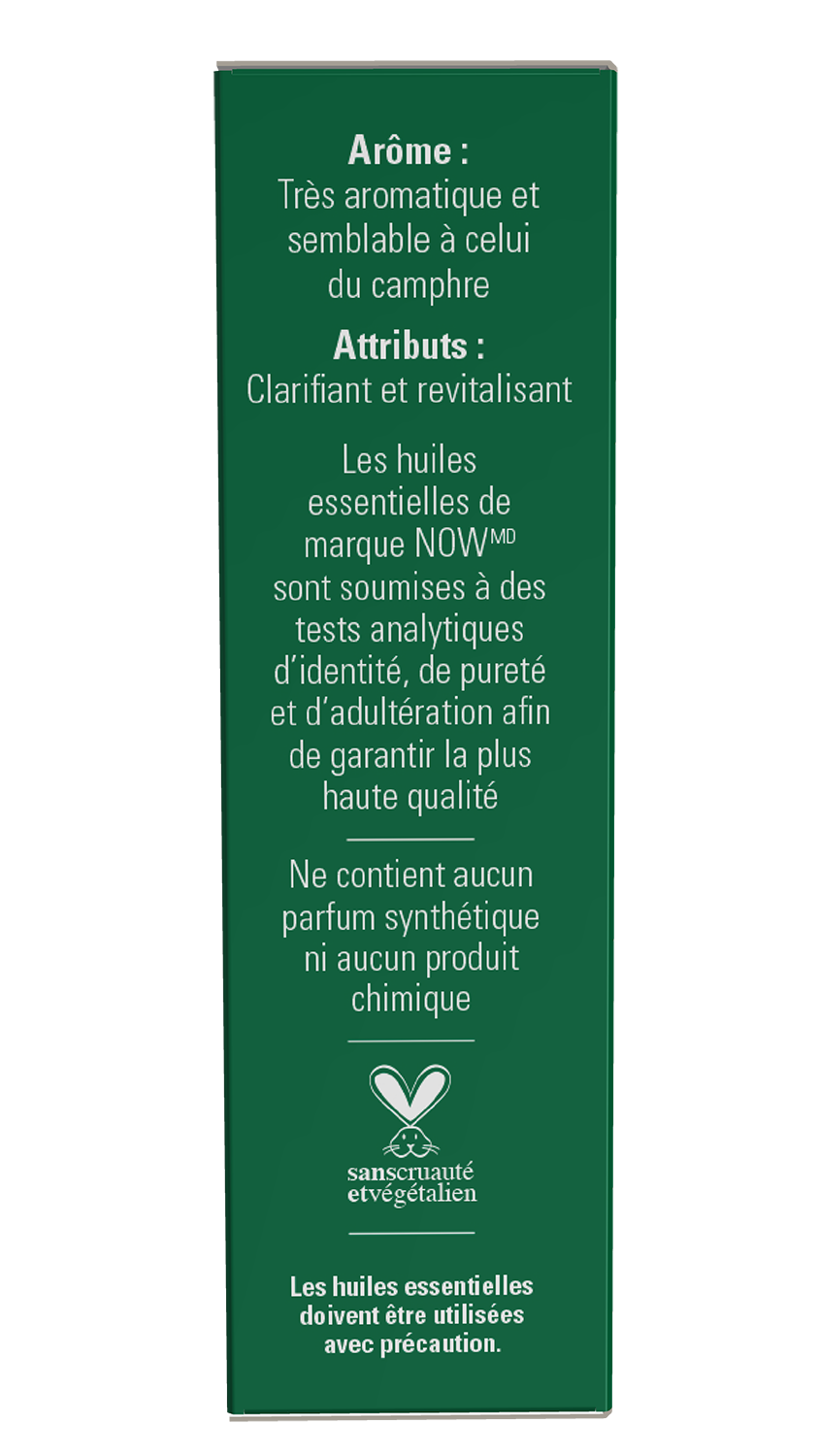 NOW Essential Oils, Organic Eucalyptus Clarifying Roll-On, 10 mL