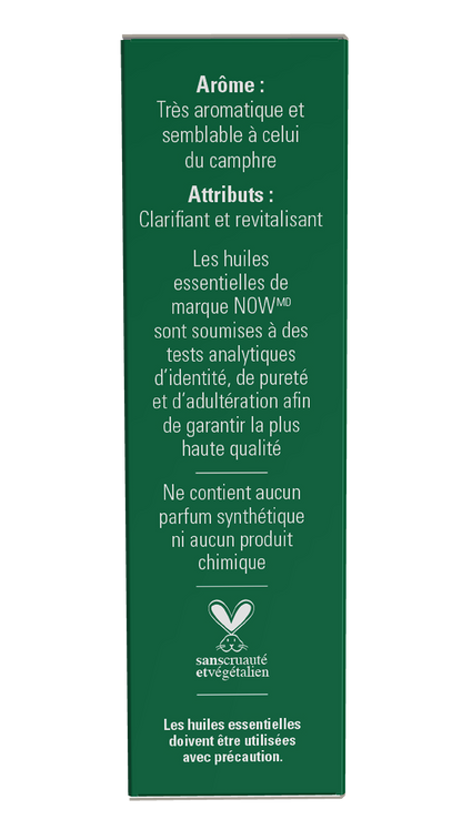 NOW Essential Oils, Organic Eucalyptus Clarifying Roll-On, 10 mL