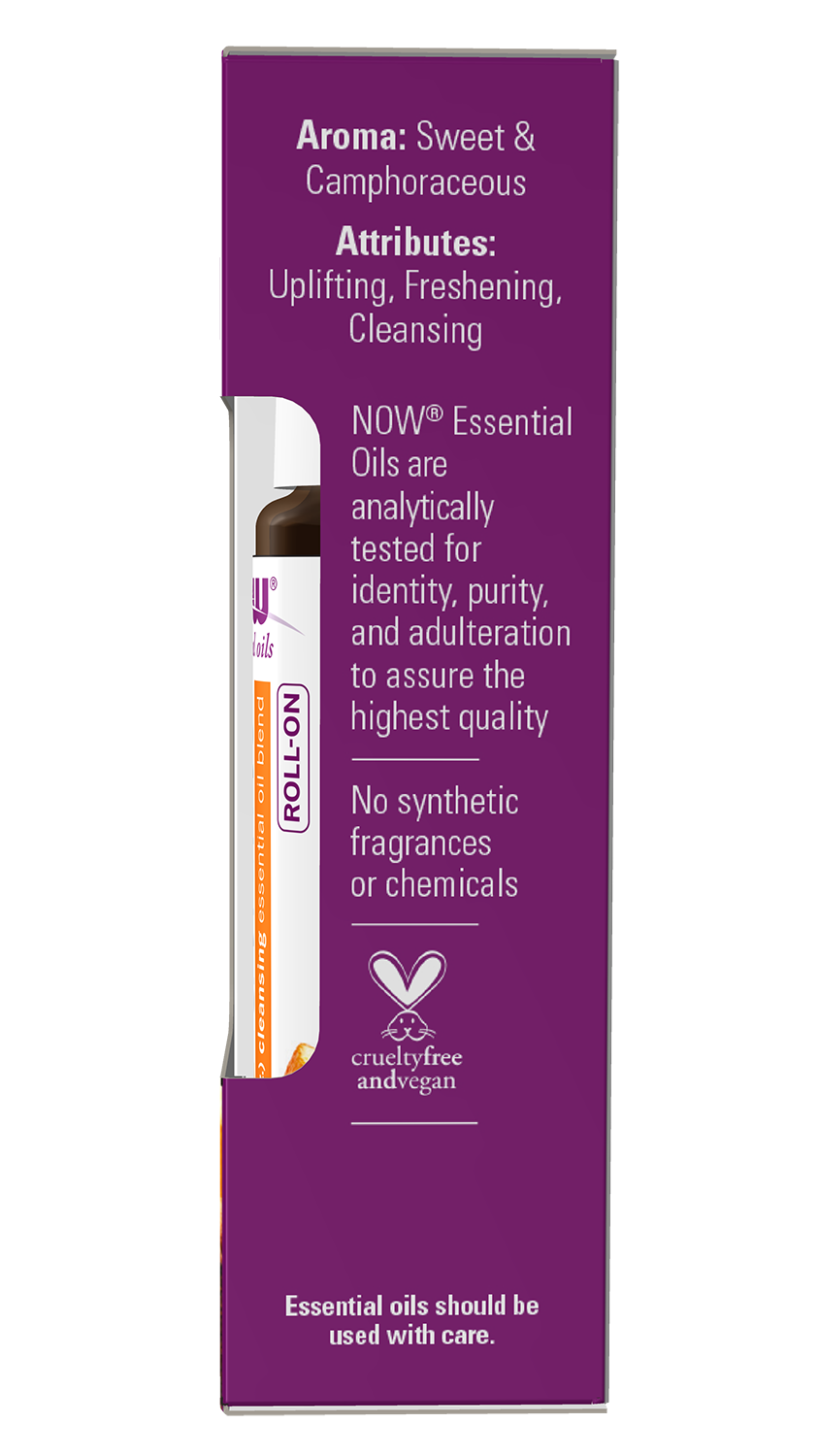 NOW Essential Oils, Seasonal Defense Cleansing Roll On,  10 mL