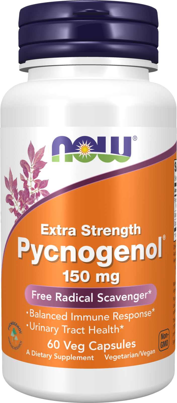 NOW Supplements, Pycnogenol® 150mg, Extra Strength, 60 Veg Caps