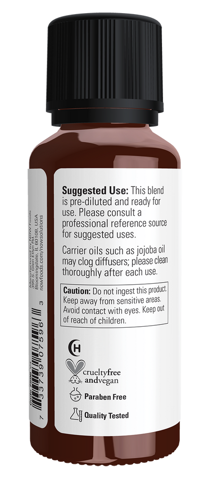 NOW Essential Oils, Vanilla Oil in Jojoba, 1 fl. oz.