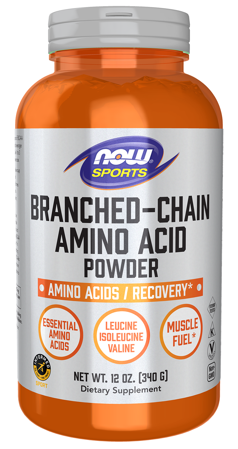 NOW Sports, Branched Chain Amino Acid Powder, Recovery*, 12 oz