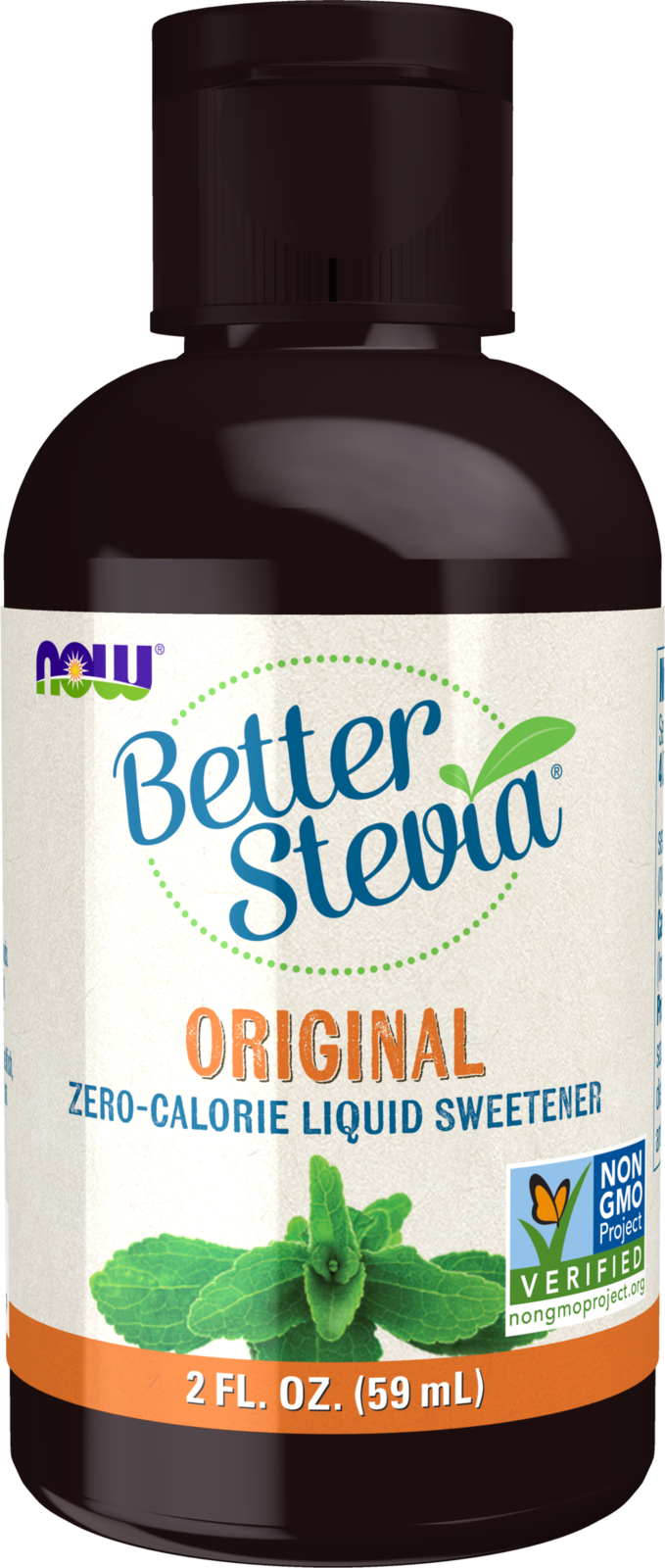 NOW BetterStevia® Original Zero-Calorie Liquid Sweetener, 2 fl. oz.