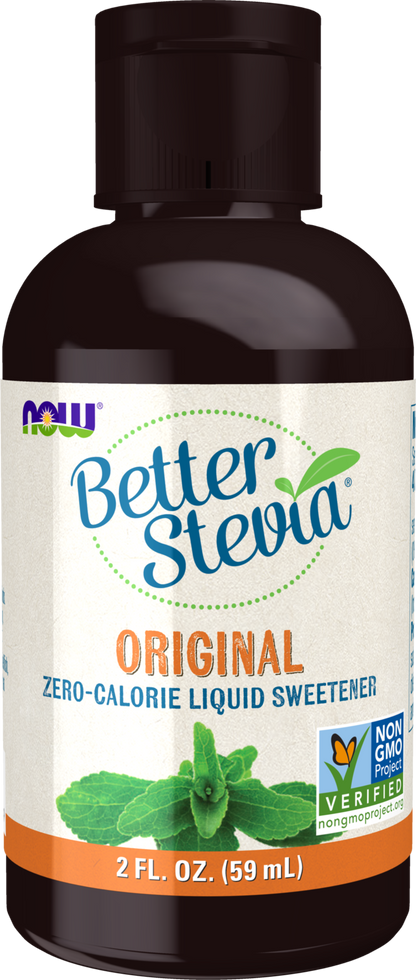 NOW BetterStevia® Original Zero-Calorie Liquid Sweetener, 2 fl. oz.