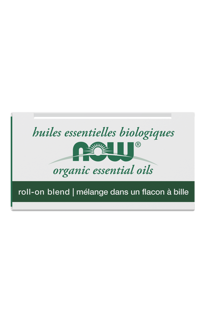 NOW Essential Oils, Organic Tea Tree Oil Purifying Roll-On, 10 mL