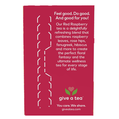 NOW Foods, Give a Tea® Red Raspberry Tea, Herbal Blend, 24 bags