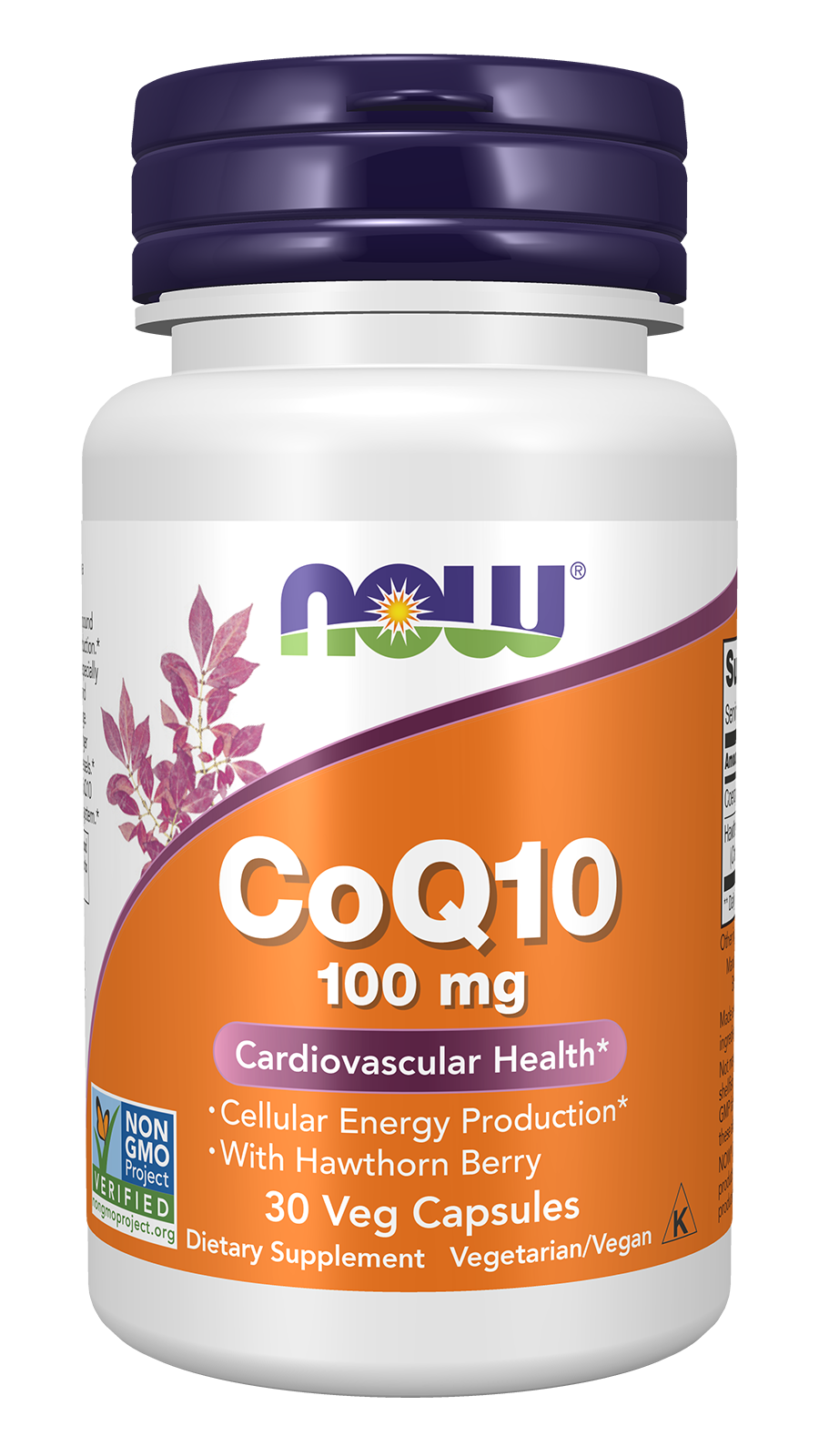 NOW Supplements, CoQ10 100 mg, Pharmaceutical Grade, 30 Veg Caps