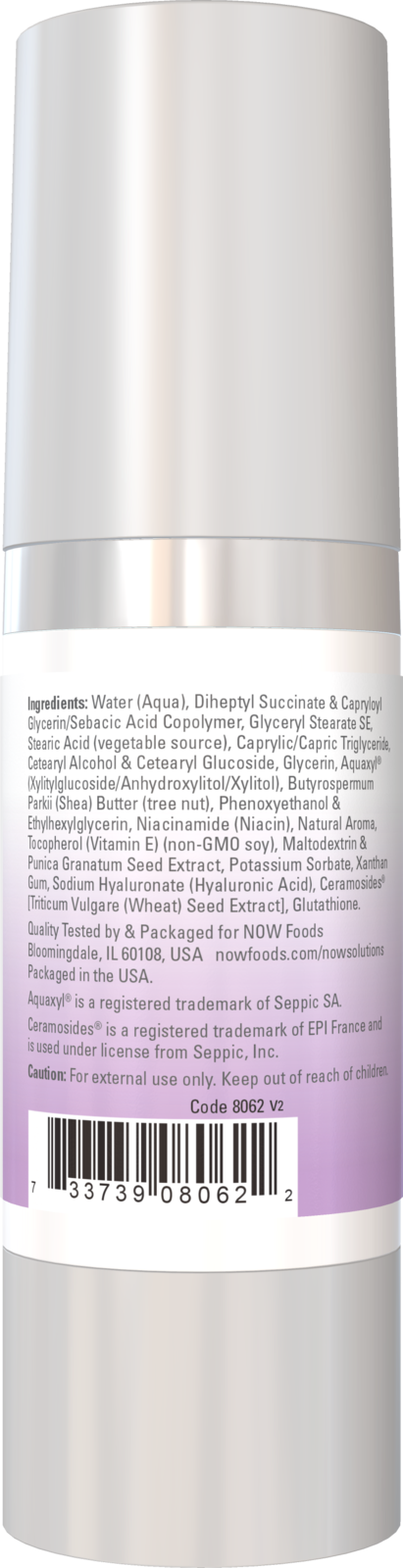 NOW Solutions, Glutathione Skin Brightener™, Cream, Brighten, 2 fl. oz