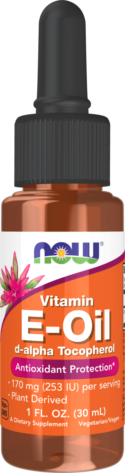 NOW Supplements, Vitamin E-Oil Liquid, Antioxidant Protection*, 1oz