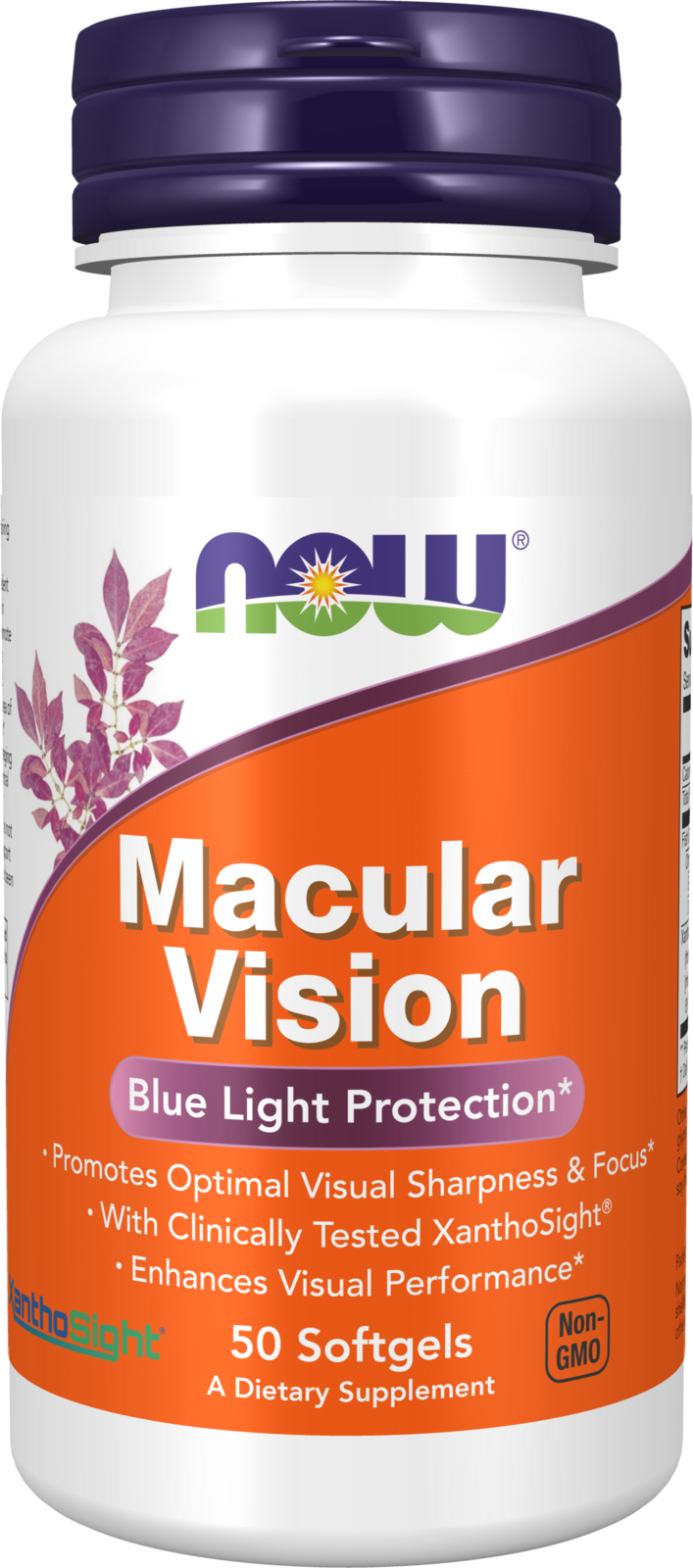 NOW Supplements, Macular Vision Softgel, Eye Health & Support*, 50 Softgels