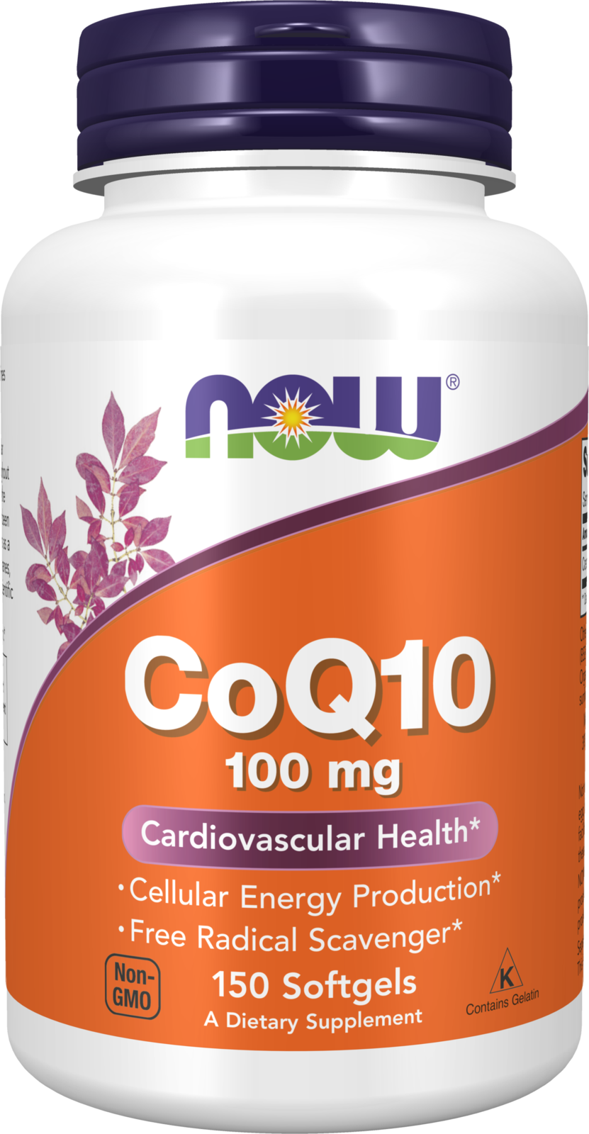 NOW Supplements, CoQ10 100 mg, Pharmaceutical Grade, 150 Softgels
