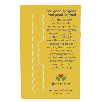 NOW Foods, Give a Tea®  Organic Chamomile Tea, Comforting, 24 bags