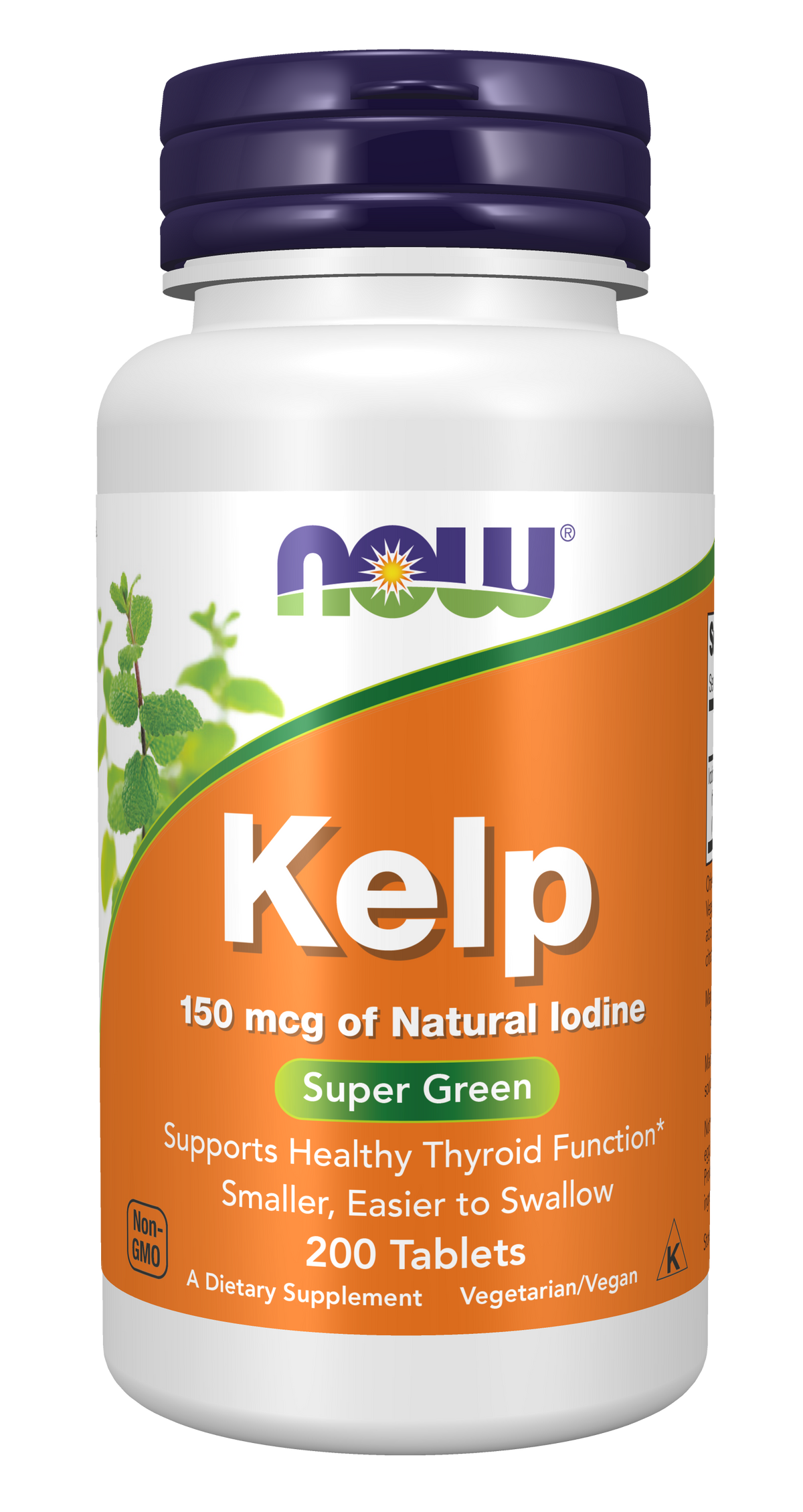 NOW Supplements, Kelp 150 mcg of Iodine, 200 Tabs
