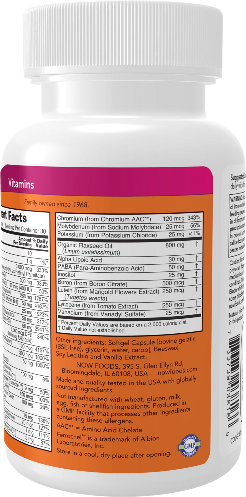 NOW Supplements, Liquid Multi Gels with Lutein and Lycopene, 60 Softgels