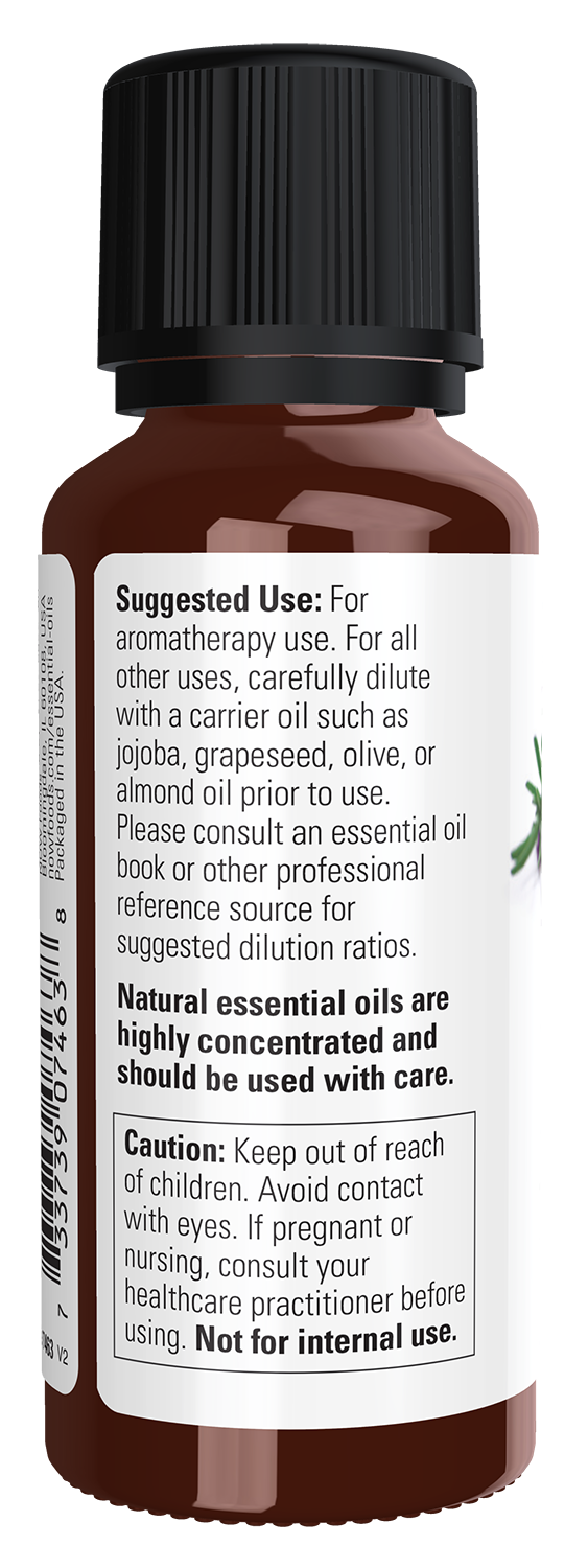 NOW Essential Oils, Spike Lavender, Steam Distilled, Undiluted, 1 fl. oz