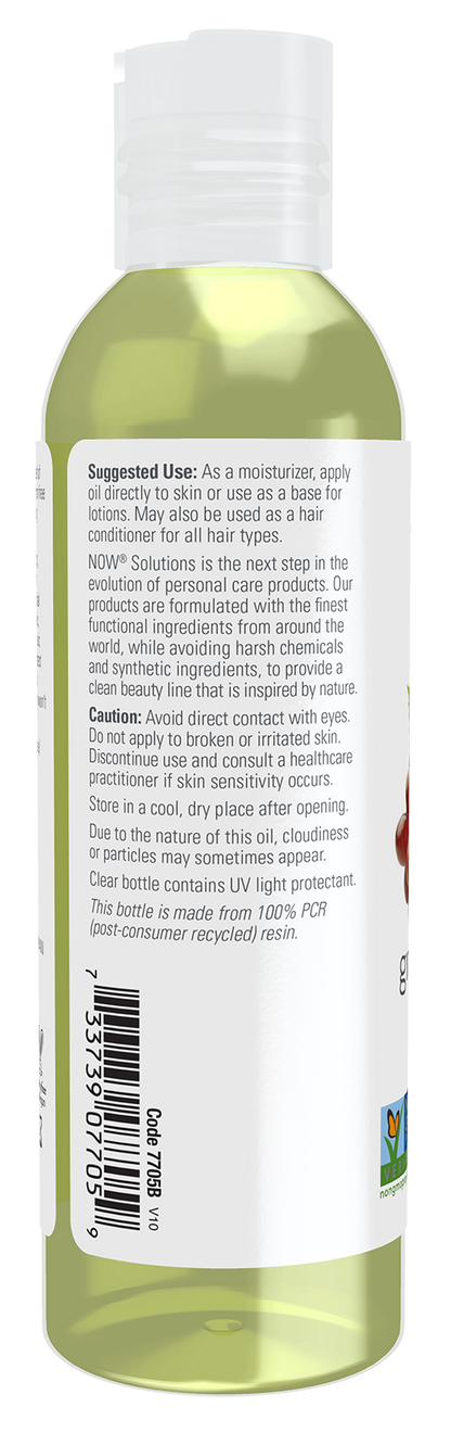 NOW Solutions, Grapeseed Oil, Sensitive Skin & All Skin Types, 4 fl. oz