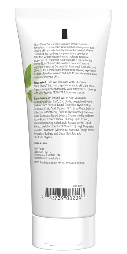 NOW Solutions, Nutri-Shave, Shave Cream, 8 fl. oz