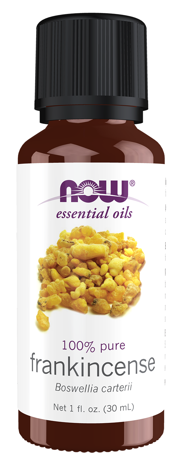 NOW Essential Oils, Frankincense Oil, Undiluted, Steam Distilled, 1 fl. oz
