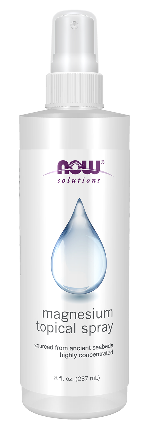 NOW Solutions, Magnesium Topical Spray, from the Ancient Seabed, 8 fl. oz