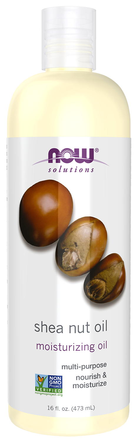 NOW Solutions, Shea Nut Oil, Multi-Purpose Intense Moisturizing, 16 fl. oz