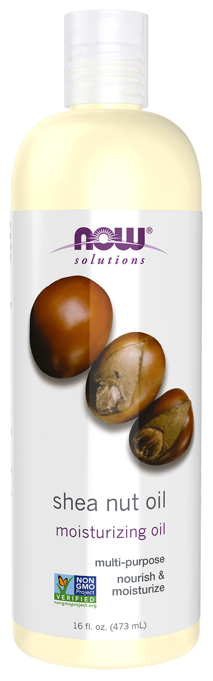NOW Solutions, Shea Nut Oil, Multi-Purpose Intense Moisturizing, 16 fl. oz