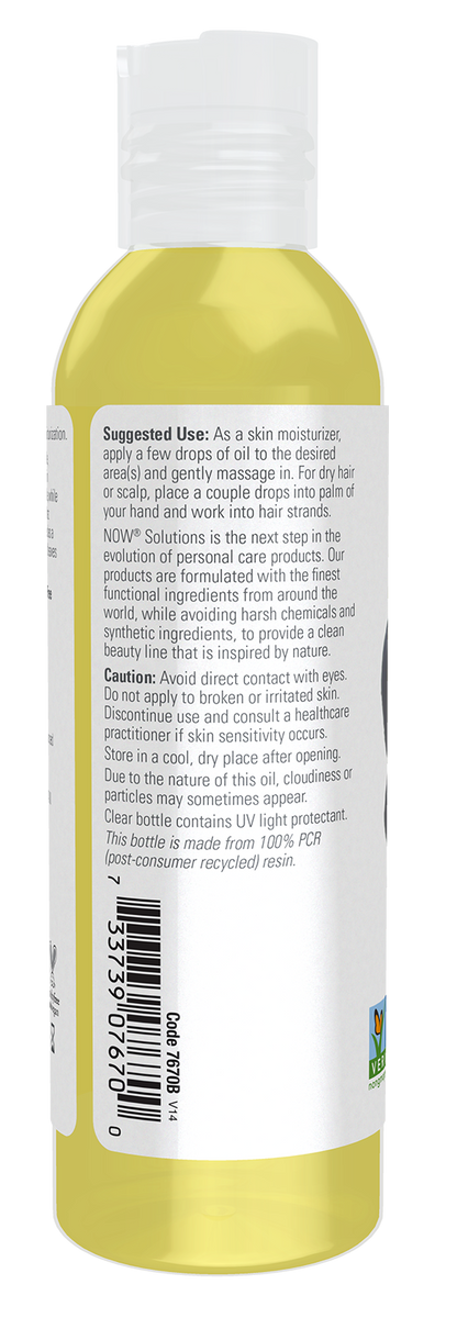 NOW Solutions, Avocado Oil, Moisturizing Oil, Nutrient Rich, 4 fl. oz