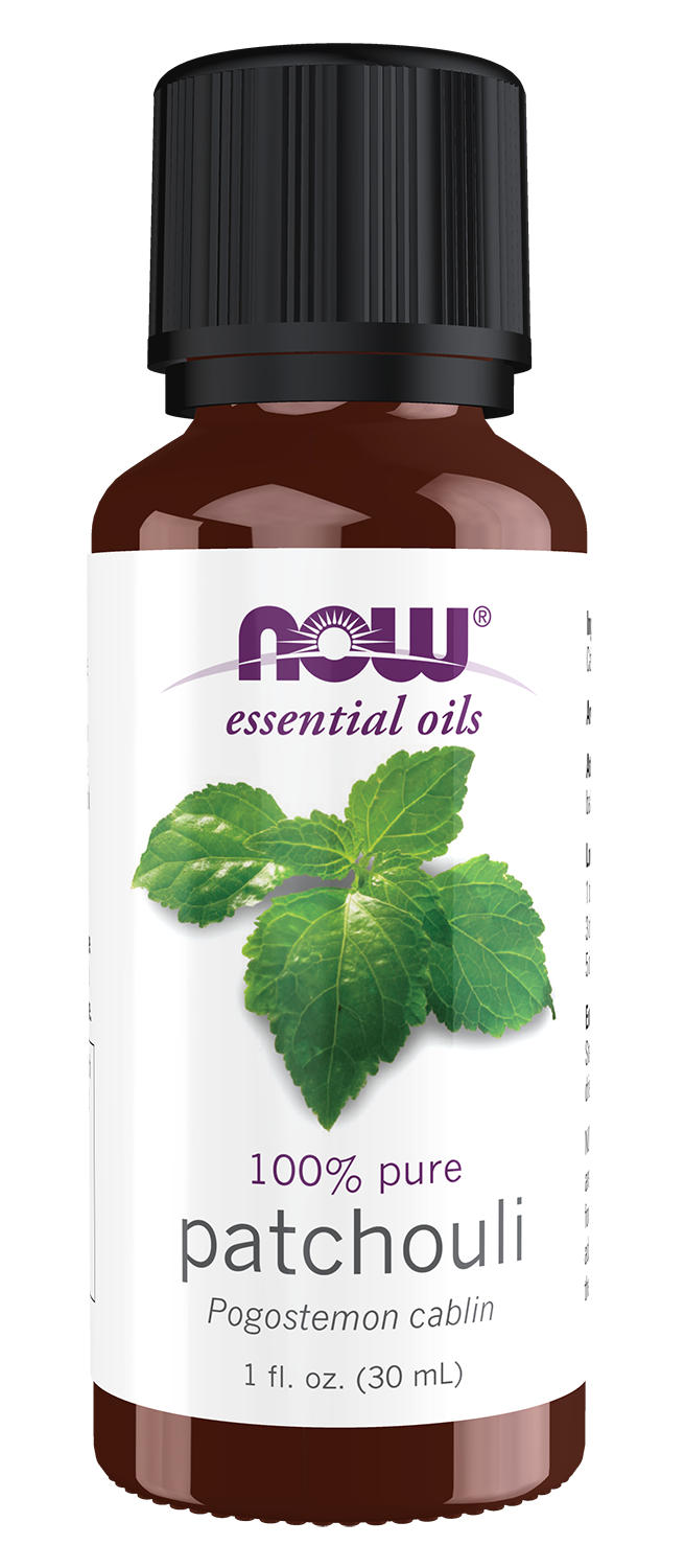 NOW Essential Oils, Patchouli Oil, Steam Distilled, Undiluted, 1 fl. oz