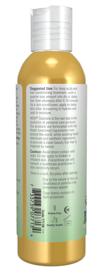 NOW Solutions, Organic Jojoba Oil, Moisturizing Multi-Purpose, 4 fl. oz
