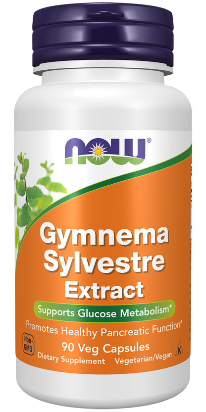 NOW Supplements, Gymnema Sylvestre Extract, 90 Veg Caps