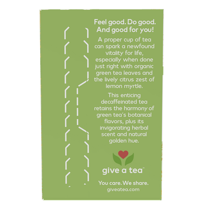 NOW Foods Give a Tea® Organic Green Tranquility Blend, 24 bags