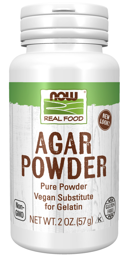 NOW Foods, Agar Powder, Vegan Substitute for Gelatin, 2 oz
