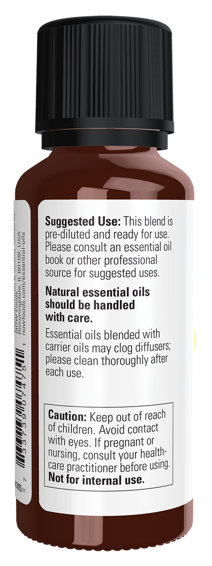 NOW Essential Oils, Blue Tansy Oil Blend with Jojoba, 1 fl. oz