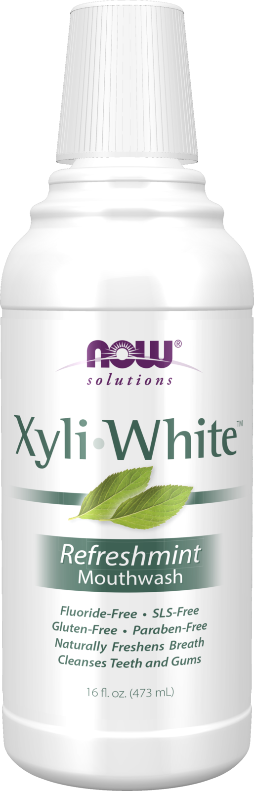 NOW Solutions, Xyliwhite™ Mouthwash, Refreshmint Flavor, 16 fl. oz